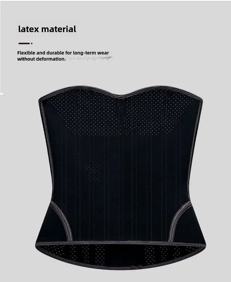  Waist Trainer for Women Corset  Body Shaper Girdle Trimmer with Steel Bones Extender