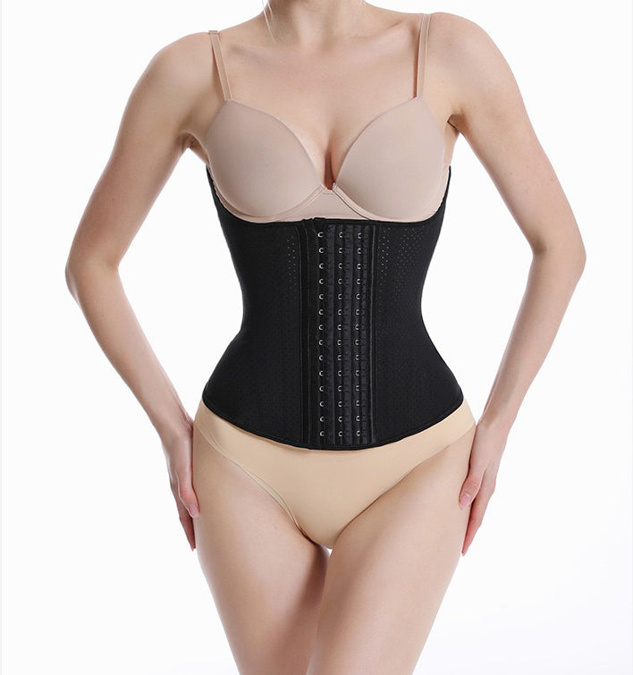  Waist Trainer for Women Corset  Body Shaper Girdle Trimmer with Steel Bones Extender