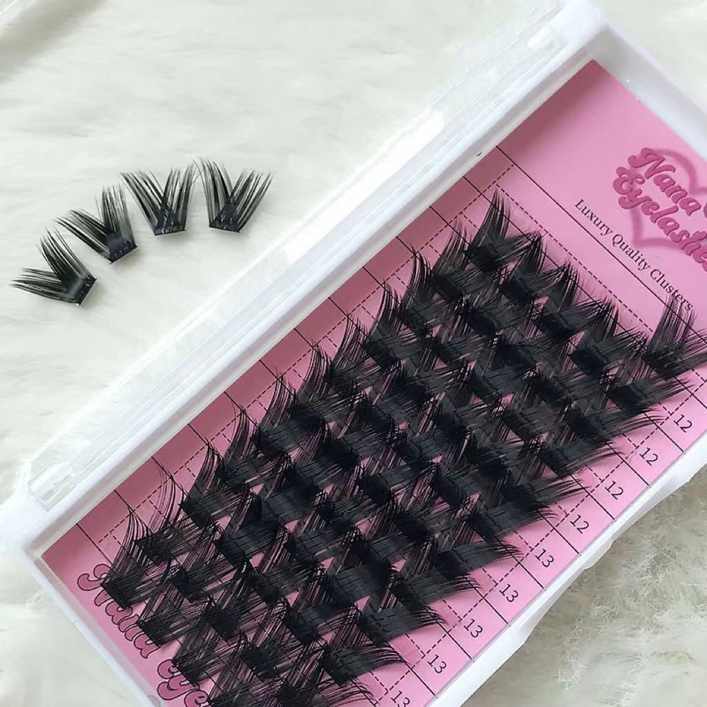 Sleeping Beauty -60pcs full volume single cluster false eyelashes