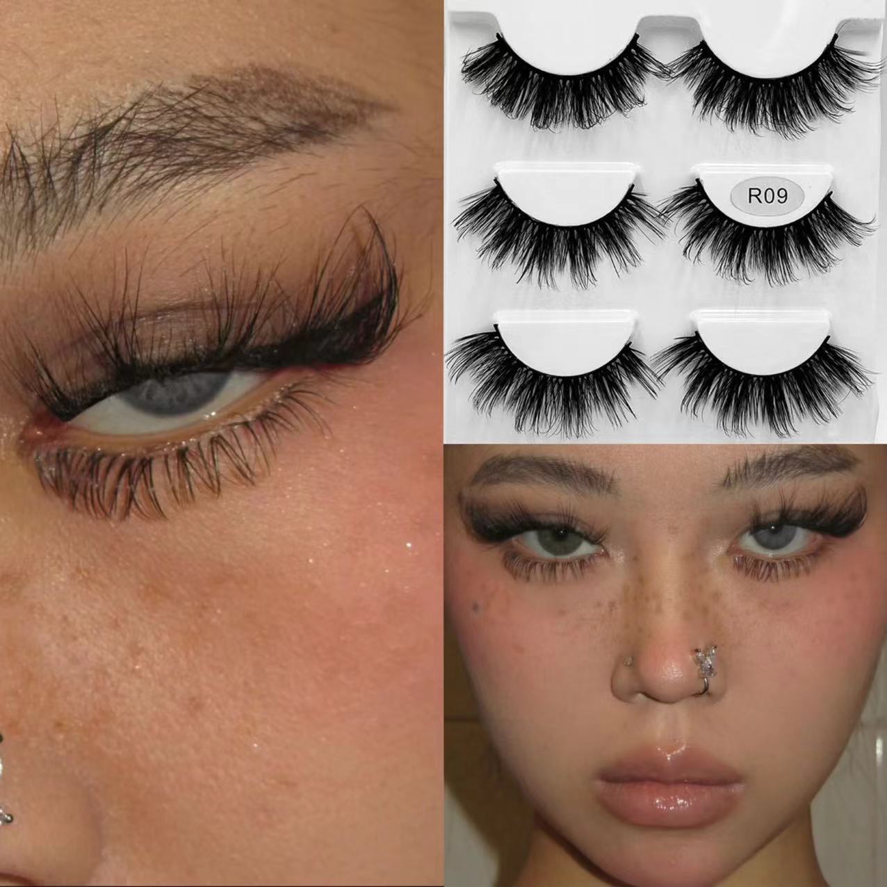 Siren - Light Air Sensation False Eyelashes 3D Mink imitation